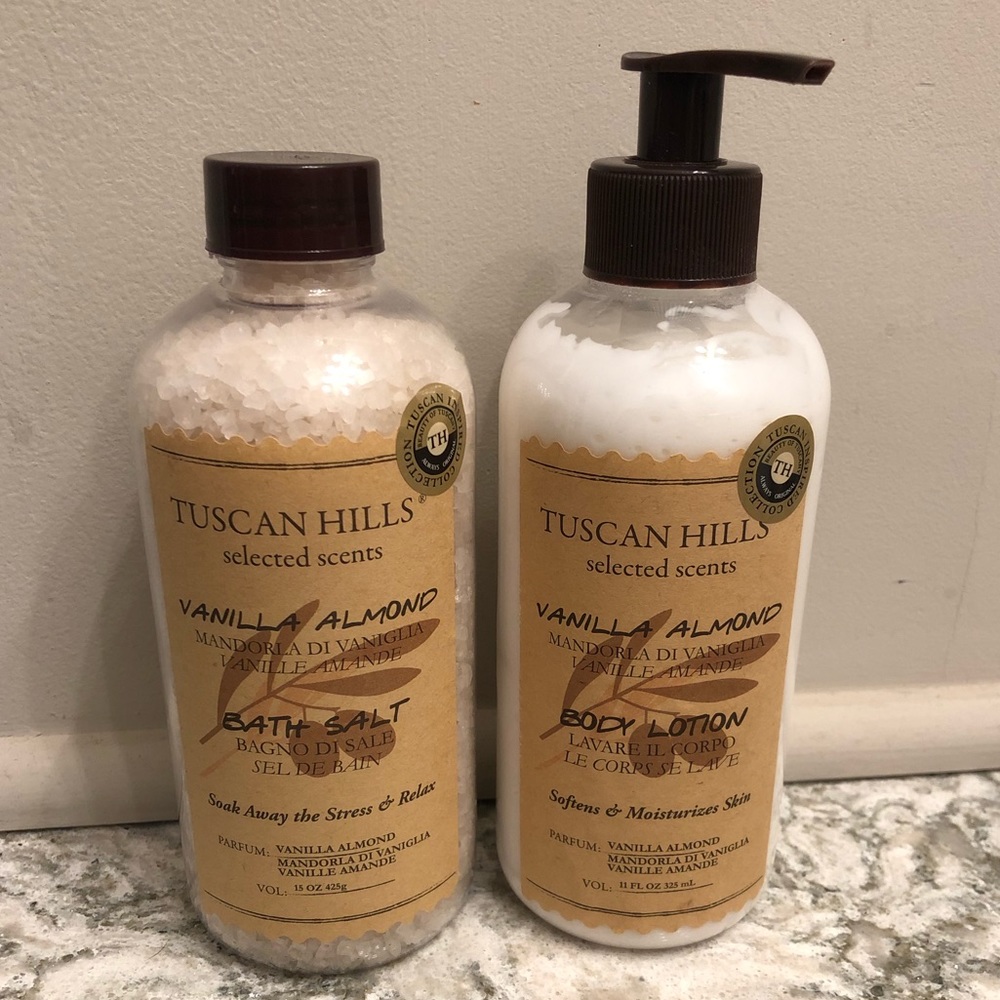 Body lotion & Bath salt